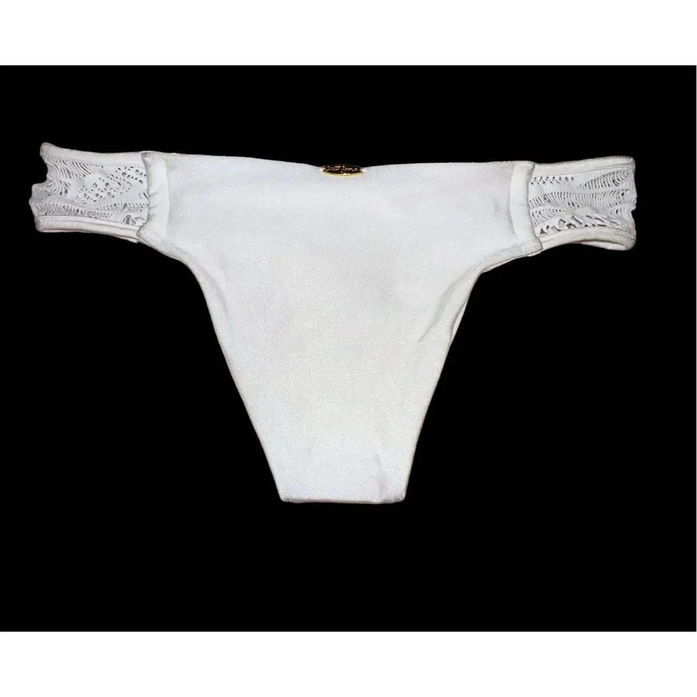 New Luli Fama Miami Crochet Bikini Bottoms XS